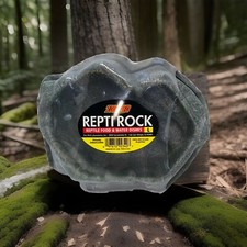Zoo Med Repti Rock Dish Combo Large Reptile Food  Water Dish New  Sealed