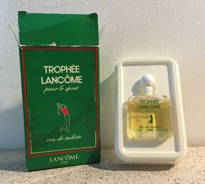 Golf Tournament Vintage Perfume Trophee Lancome Eau Toilette