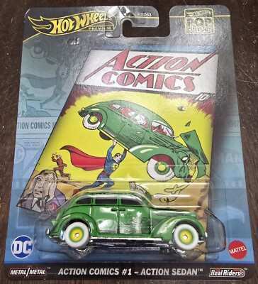 Hot Wheels 2024 Pop Culture DC Superman Action Comics #1 - Action