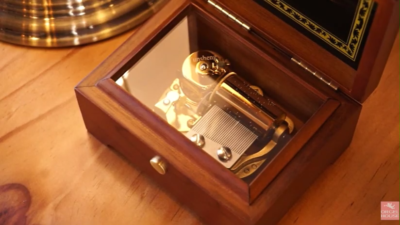 Orgel House Mr. Sunshine Wooden Music Box Orgel 30 note - Green