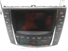 2012 LEXUS IS250 SEDAN RADIO NAVIGATION INFORMATION DISPLAY SCREEN 86805-53242