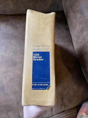 Cat 12G motor grader service manual 61M1-61M12026