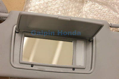 Genuine Honda Sunvisor LIGHT GREY NH643 Driver Side CR-V P/N