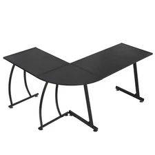 L-Shaped Corner Desk Computer Desk Gaming Laptop Table Workstation Office Home
