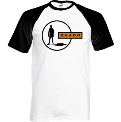 Shado - Herren Retro T-Shirt UFO Sci-Fi Gerry Anderson TV Show Programm - Bild 1 von 4