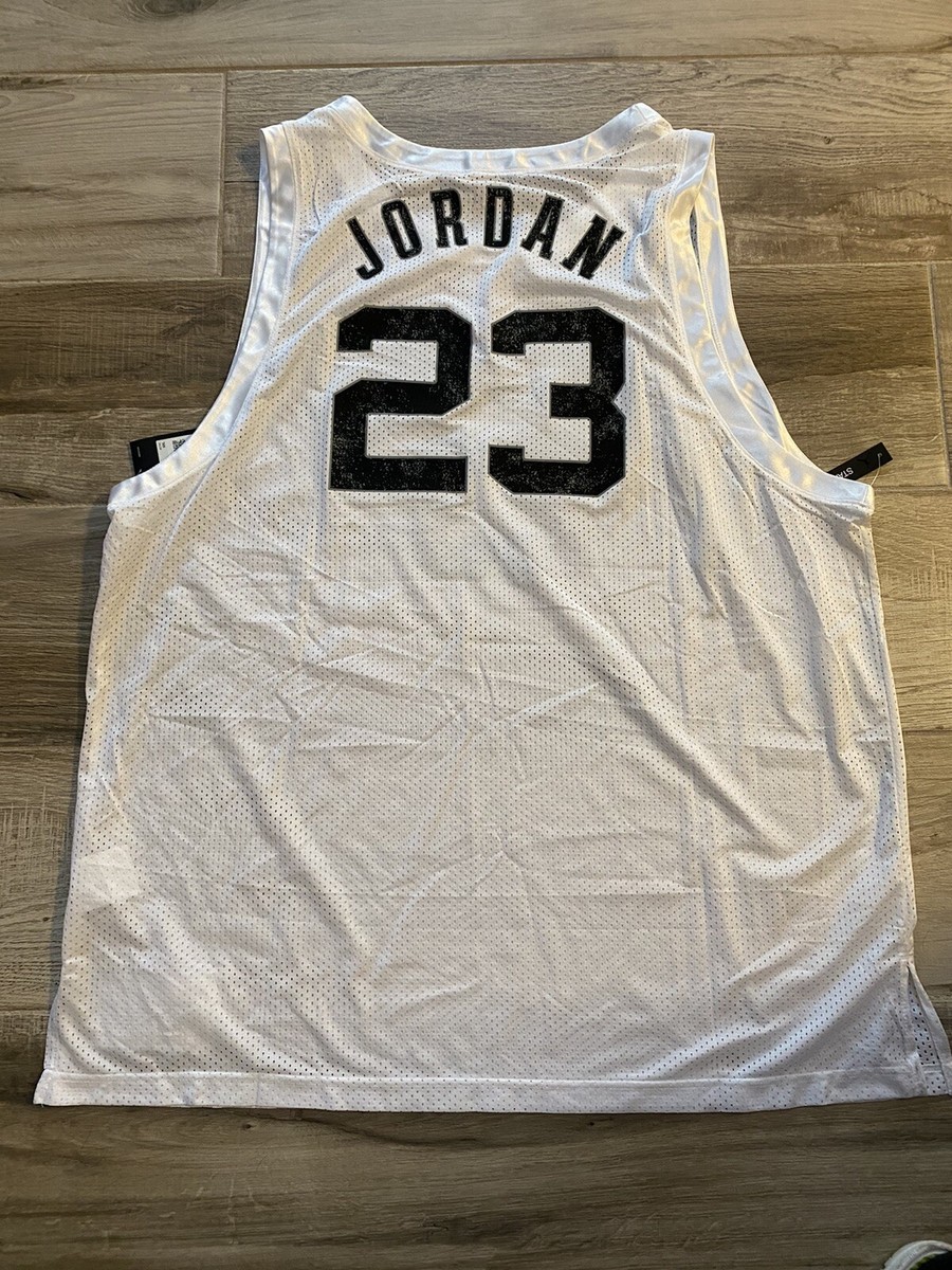 NIKE AIR JORDAN DNA MESH TANK SHADOW 1 CHICAGO BULLS JERSEY 23