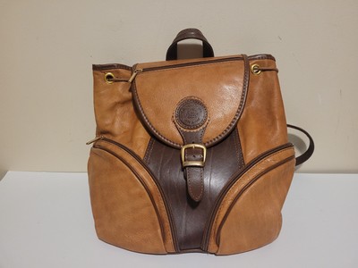 Valentino Brown Leather Backpack BNEW Bugatti Valentino Backpack – bagdUp main image 3