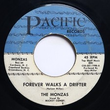 MONZAS - FOREVER WALKS A DRIFTER / HEY! I KNOW YOU - SOUL 45