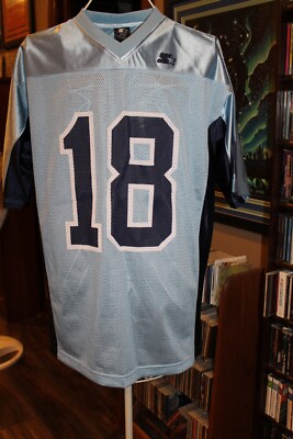University North Carolina Tar Heels Football Starter Jersey Mens M    (bin300)