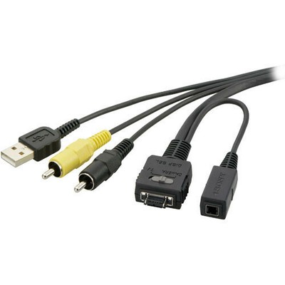 Sony vmcmd1 cable to connect the cyber shot camera with tv-pc-ac adapter (027242703254)