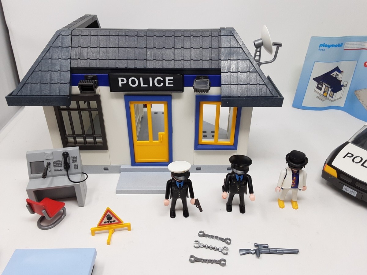 Commissariat De Caserma Polizia Playmobil 5182 Caserma Polizia