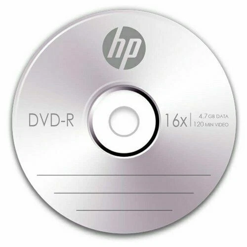 600 HP Blank 16X DVD-R DVDR Branded Logo 4.7GB Media Disc 12x50pk FREE EXPEDITED - Image 4 of 4