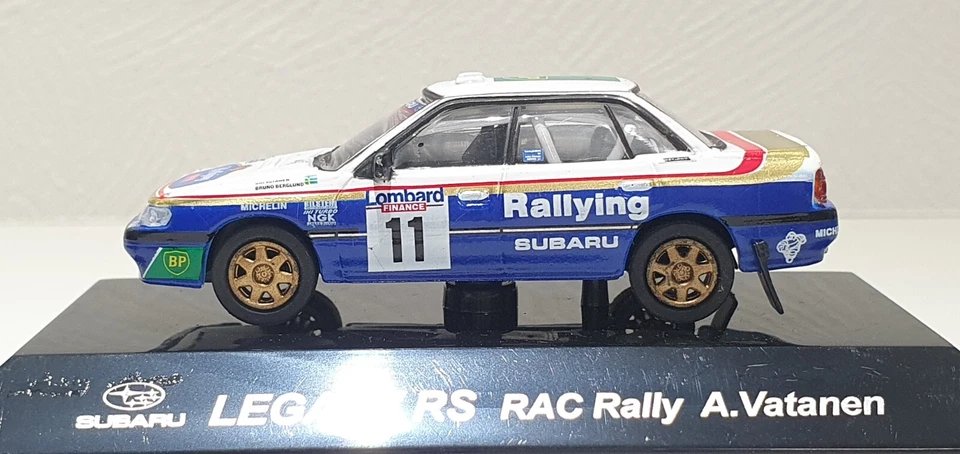 1/64 CM's 1991 SUBARU LEGACY RS RAC RALLY #11 A.Vatanen SECRET modelo de coche fundido a presión Foto 2 de 3