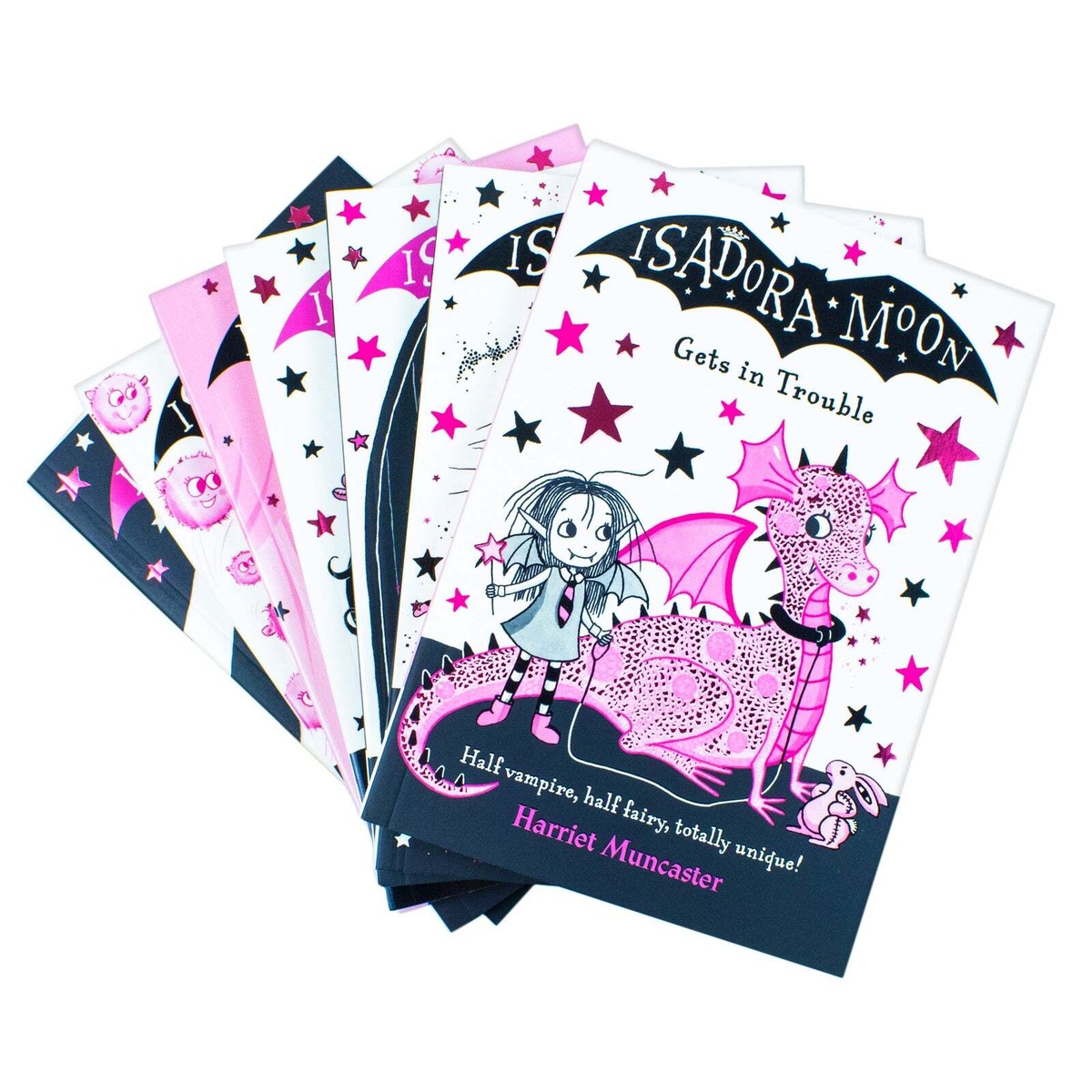 Isadora Moon 7 Books Collection Set by Harriet Muncaster NEW