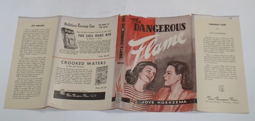 VG+ 1948 1st/1st "The Dangerous Flame" Hoekzema Christian Fiction Hdbk - Picture 6 of 8