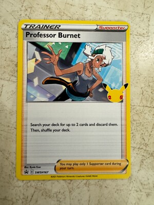 Professor Burnet SWSH167 - Celebrations - Pokemon - Card | eBay Professor Burnet SWSH167 - Celebrations - Pokemon - Card | eBay