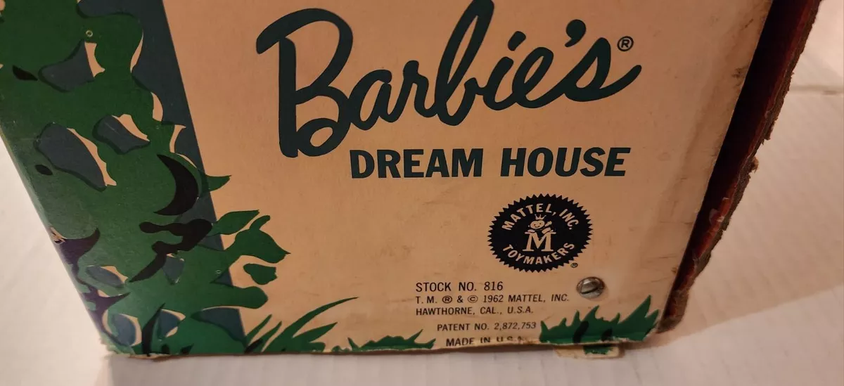 VINTAGE Original Barbie Dreamhouse 1962 COLLECTABLE eBay