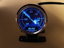 Blitz 60mm Blm Boost Gauge With Stand