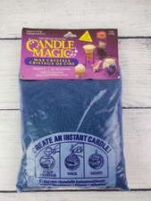 Candle Magic Wax Crystals Americana Blue 12 Oz Distlefink Designs 51215 New USA