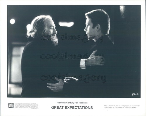 1997 Press Photo Actor Legend Robert De Niro w Ethan Hawke Great Expectations - 第 1/2 張圖片