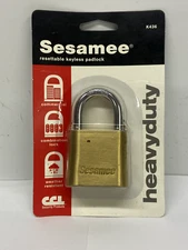 Sesamee Keyless Resettable Combination Padlock-K436
