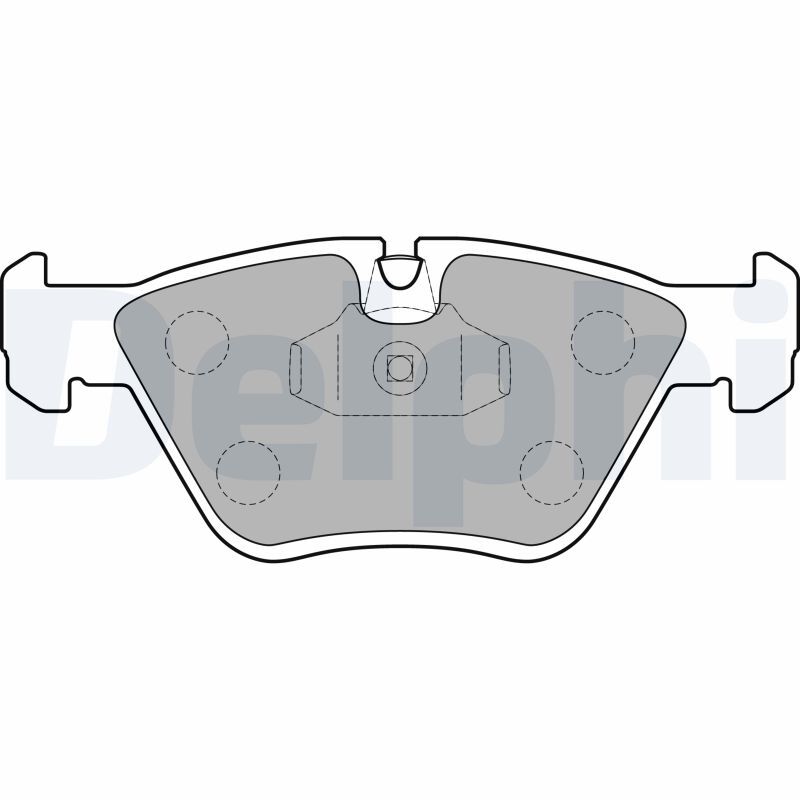 Plaquettes de frein DELPHI LP1843 pour des trajets sereins en famille avec votre BMW X3