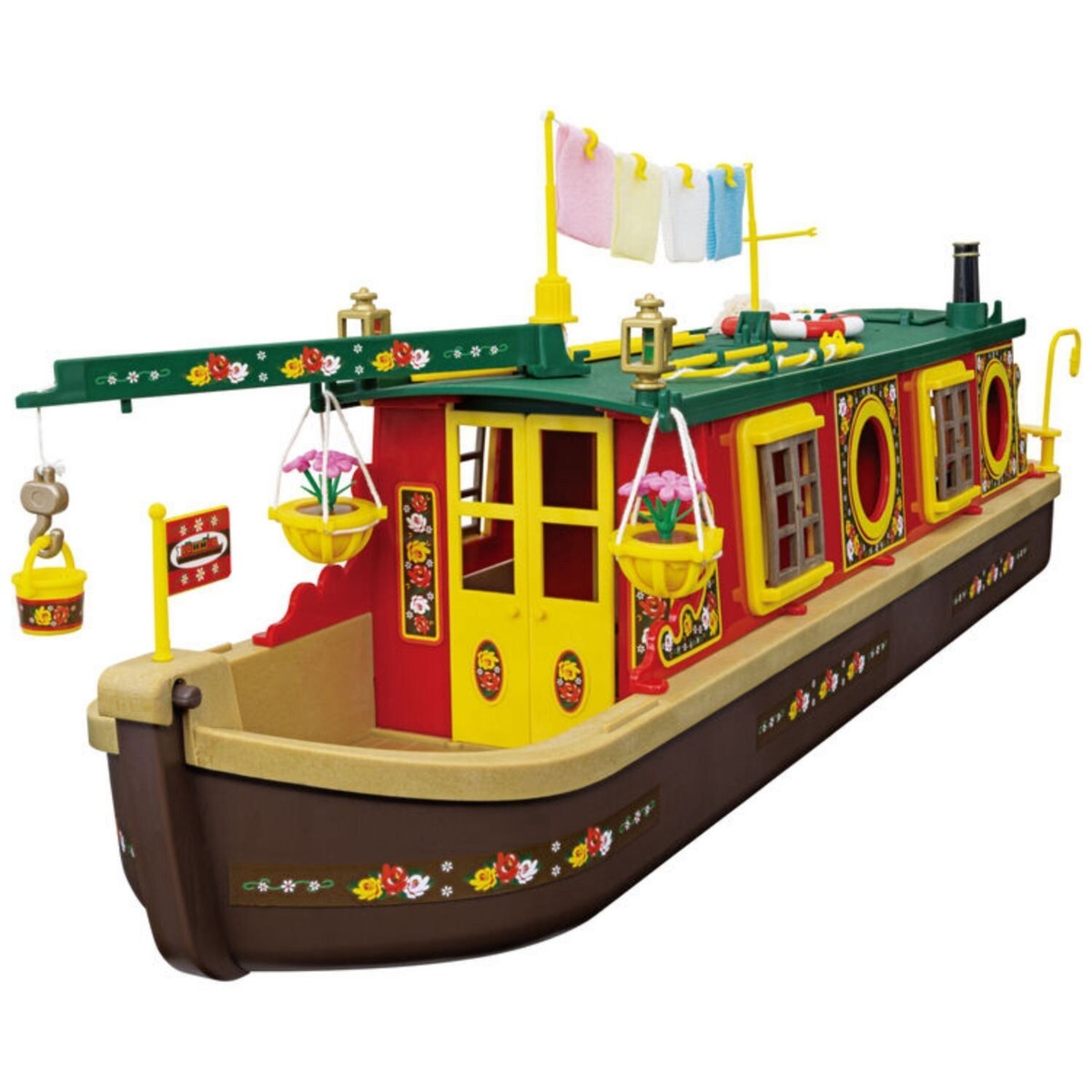 シルバニアファミリー 逆輸入 Canal Boat Sylvanian Families Doll House canal boat / Calico Critters Figure