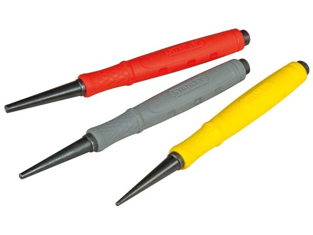 Stanley 0-58-930 Dynagrip Nail Punch Set (3 Piece) - Image 6