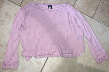 Girls Kids Size 8 Pink Mauve Long Sleeve Shirt By Pixie Lane
