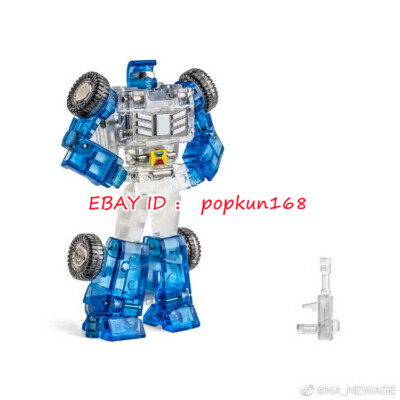 Beachcomber NEWAGE H41-T Transparent Autobot G1 Action Figure