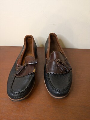 Allen Edmonds Men\'s Shoes Black And Brown Leather Tassels Size 8 Men main image 3