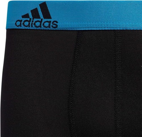 adidas Boys' Athletic Fit Microfiber Boxer Brief Underwear 4 Pack, Large - Picture 3 of 3
