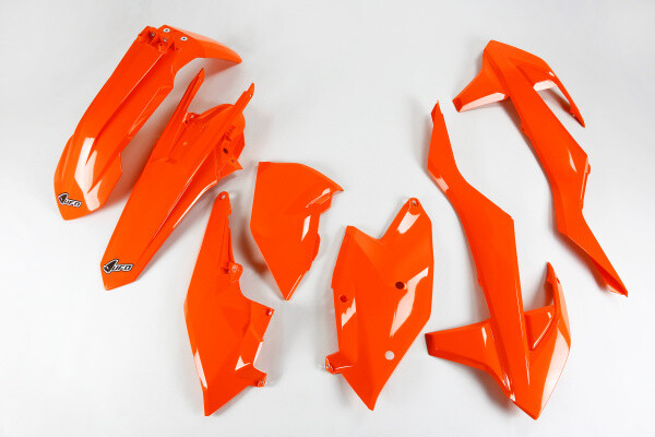 kit plastiche FULL Ktm EXC 125 150 250 300 350 450 500 2017 - 2019 arancio FLUO