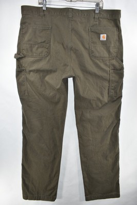 Carhartt B324 DFE Twill Utility Carpenter Relaxed Size 42x34 Pants  43x35