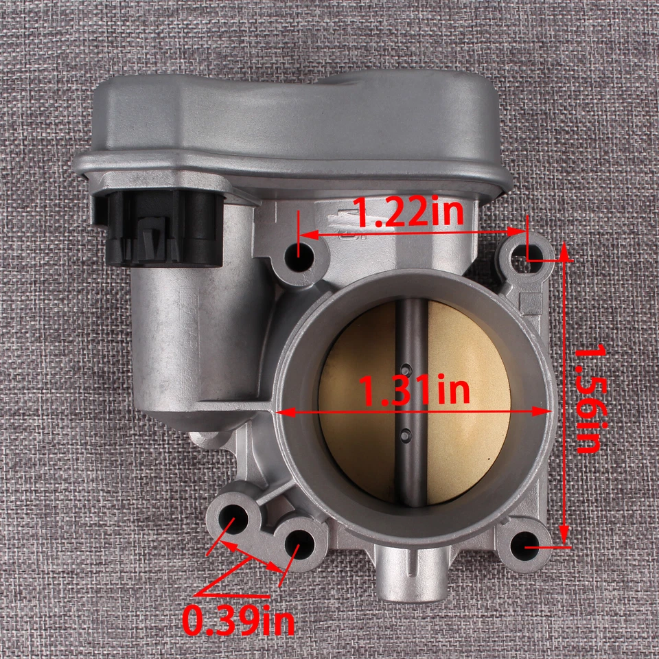 Cuerpo de acelerador OEM para Chevy Chevrolet Malibu Saab 9-3 Cobalt Saturn Vue 12568796 Foto 3 de 4