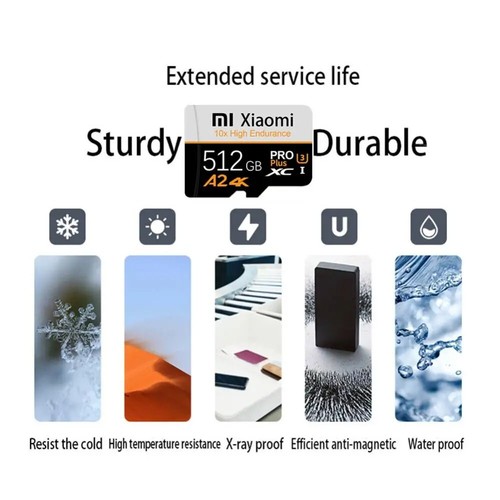 Xiaomi - High Speed Flash Speicherkarte, Micro TF, 2TB SD Karte - Bild 4 von 17