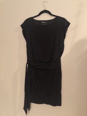 valerie bertinelli black dress Womens Valerie Bertinelli Black Drop Waist Dress Size 6