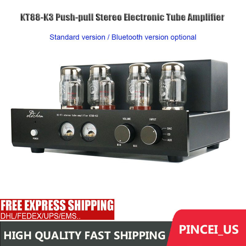 KT88-K3 High Power Push-pull Stereo Electronic Tube Amplifier