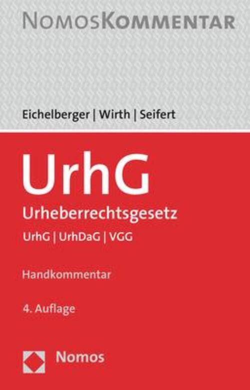 Thumbnail - Urhg - Urheberrechtsgesetz | Jan Eichelberger (u. A.) | Urhg Urhdag