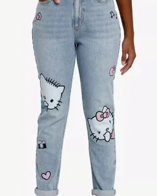 Hello Kitty & Dear Daniel Mom Jeans NEW WITH TAG (Size 20) | eBay