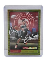 2020-21 Panini NBA Hoops Trae Young #1 City Edition Holo Foil Atlanta Hawks