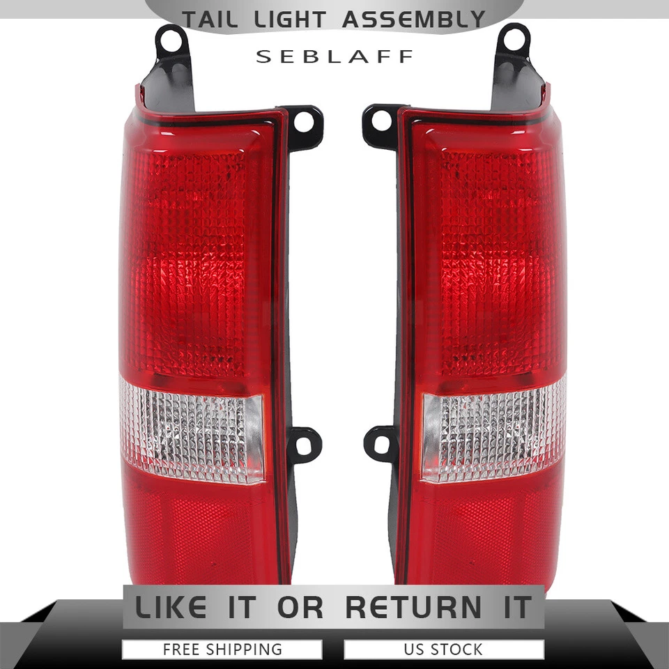 Conjunto de lanterna traseira para Chevy Express/GMC Savana 1500-3500 2003-2023 esquerda+direita - Imagem 4 de 4