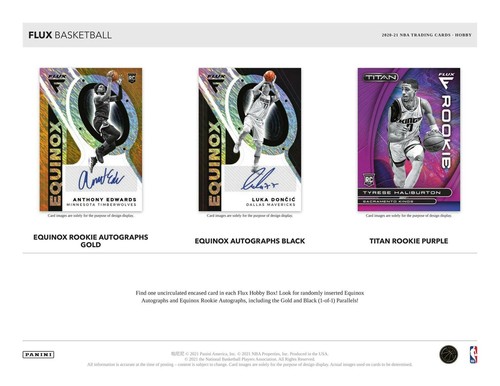 2020-21 Panini Flux NBA Hobby Box Sealed | Anthony Edwards & LaMelo Ball RCs π₯ - Picture 4 of 7