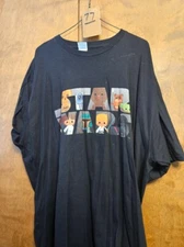 3XL Black Star Wars Pop Art T-Shirt Port and Company 100% Cotton NEW w/tags