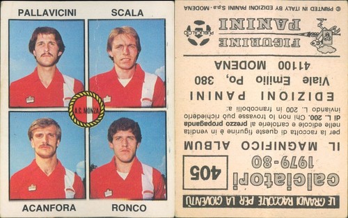 LE FIGURINE PANINI: STAGIONE 1979/80! - Blog di