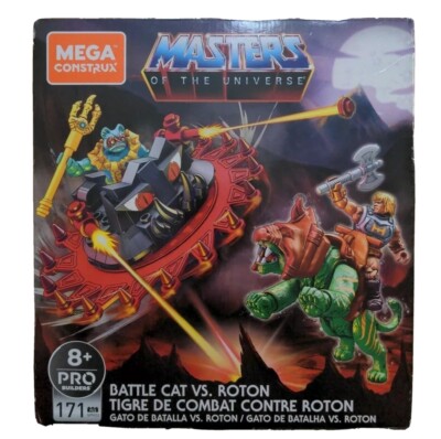 MEGA Construx Masters of the Universe - GPH23 Roton vs Battle Cat He-Man Mer-Man