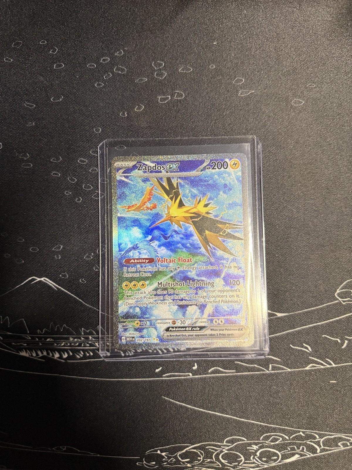 Zapdos EX 202/165 Pokemon Scarlet & Violet 151 - NM