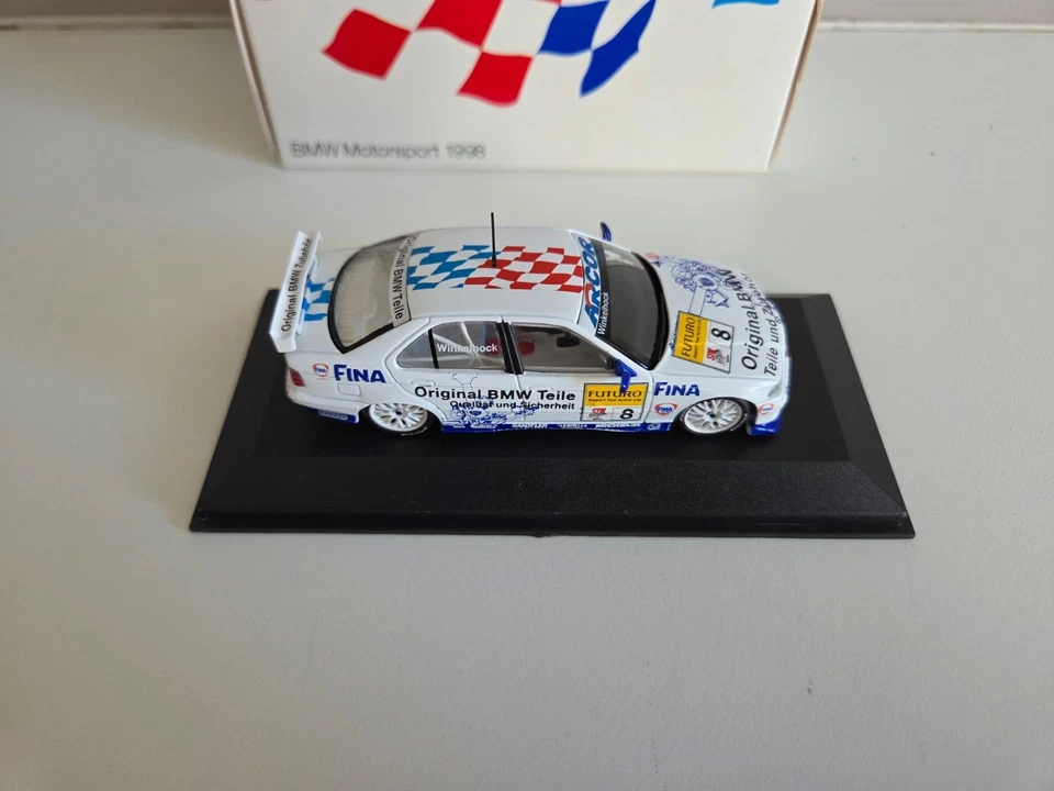 Minichamps 1/43 Schnitzer BMW 320i J. Winkelhock - #28 STW 1998 - Rivenditore - Immagine 3 di 4