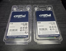 NEW Crucial 16GB Kit 2x8GB DDR4-3200 SODIMM Laptop RAM PC4-25600 CL22