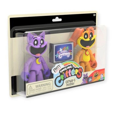 Poppy Playtime Smiling Critters - Catnap & Dogday Figures 2‑Pack